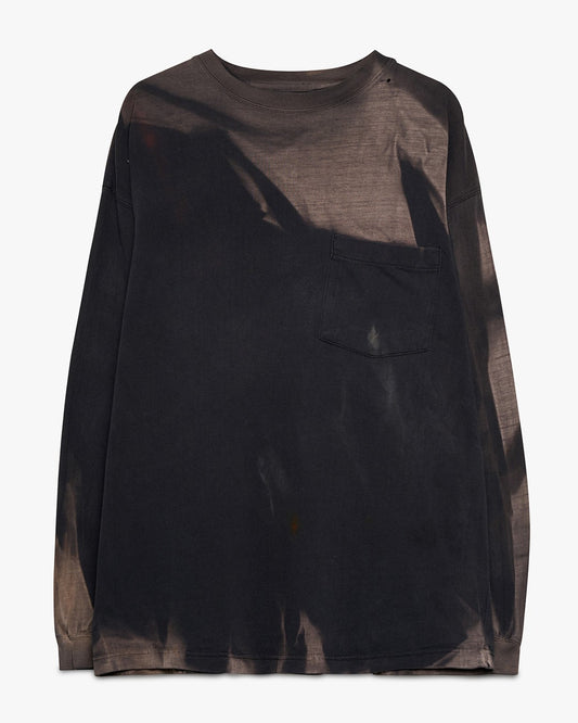 Sun Faded Black Long Sleeve