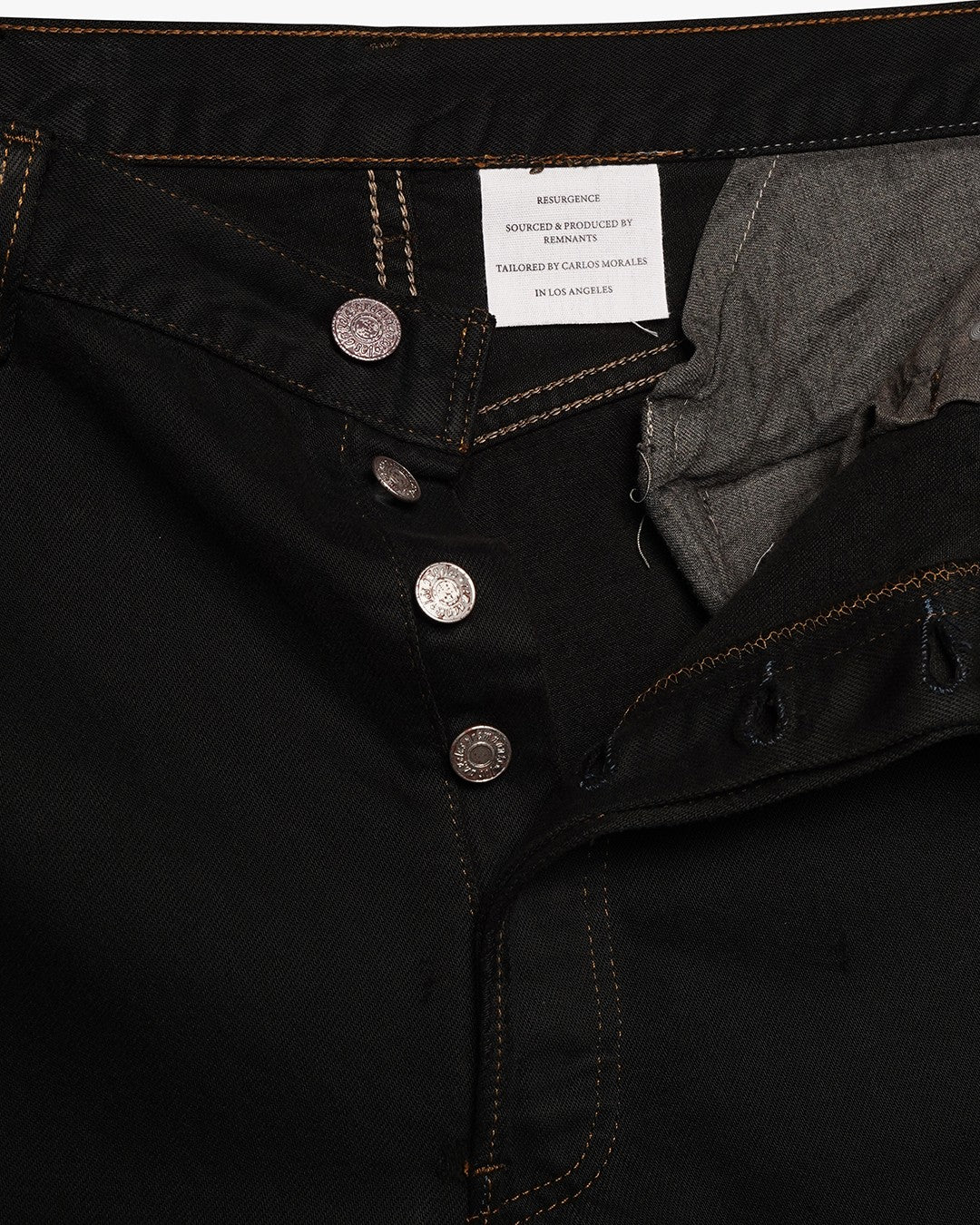 Jet Black Resurgence Denim