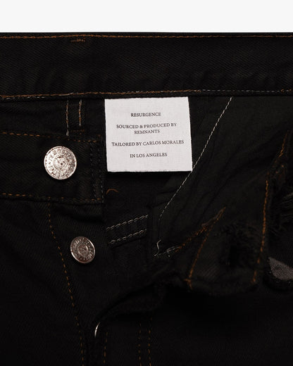 Jet Black Resurgence Denim