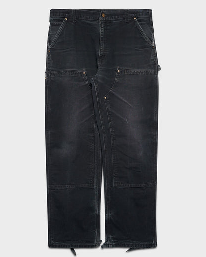 Faded Black Carhartt Double Knees