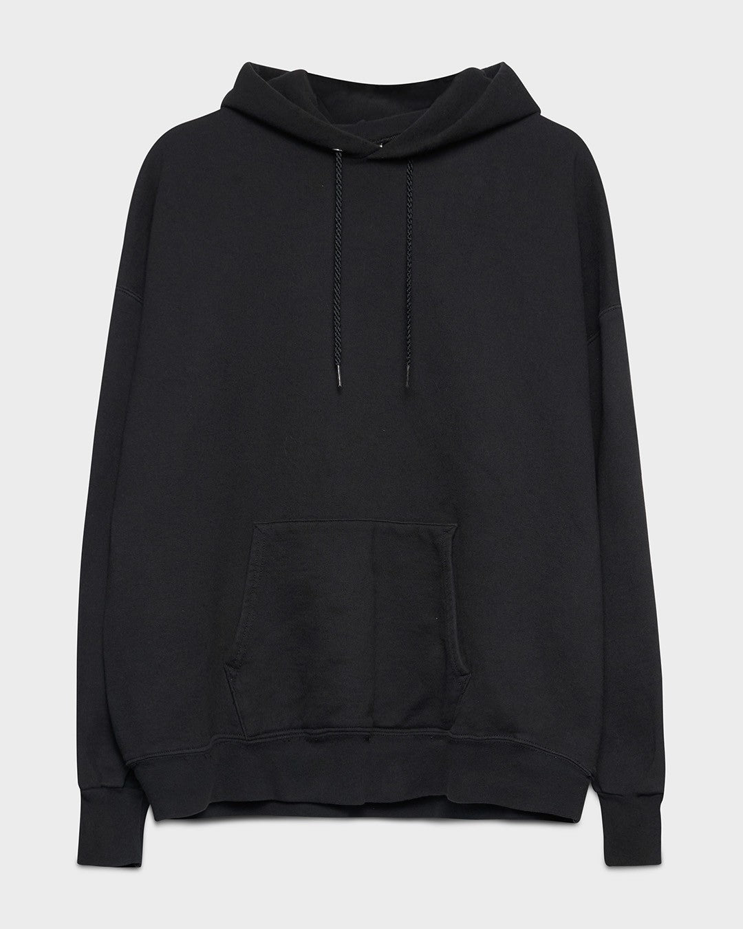 Black Blank Hoodie