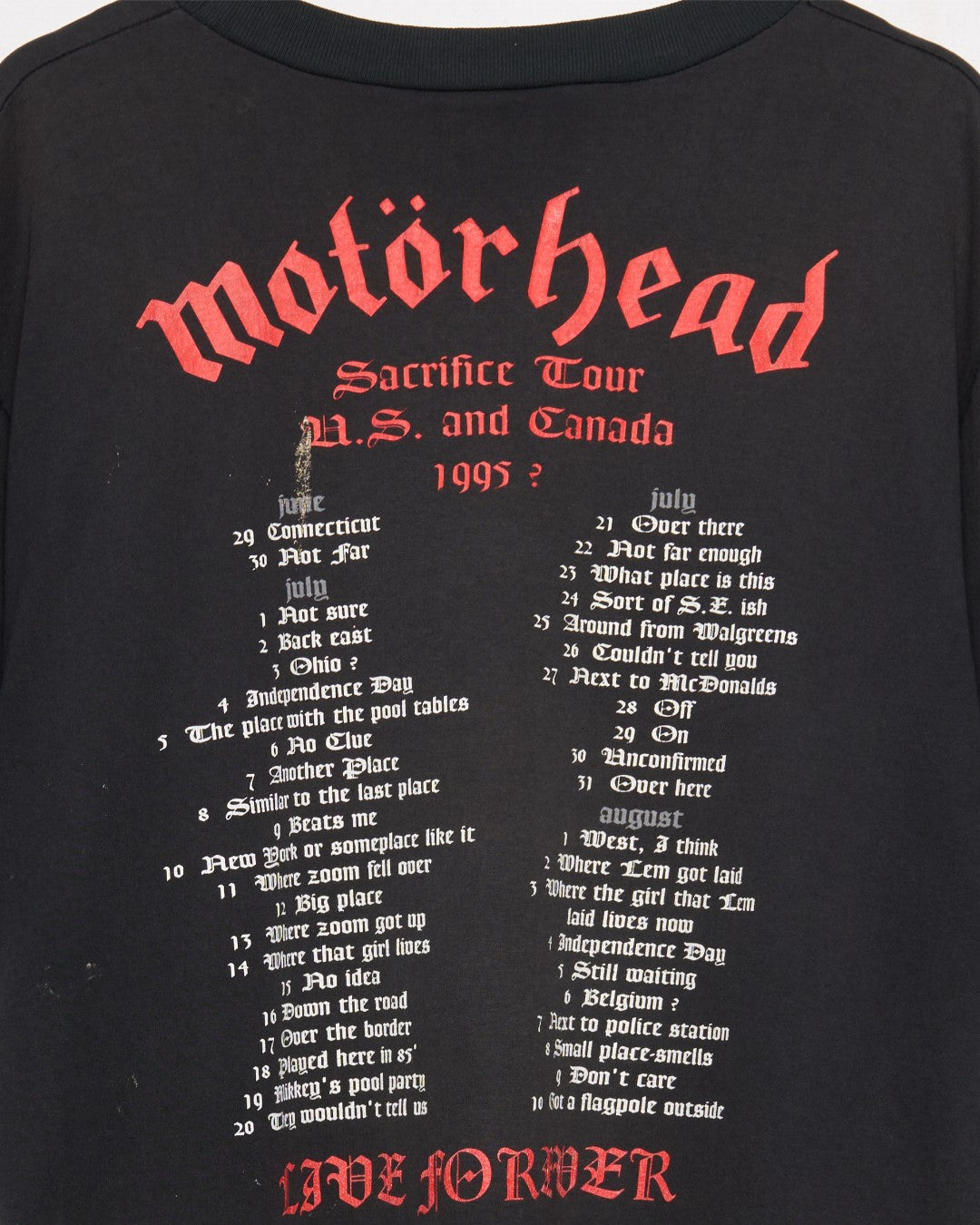 Painted Motorhead Tee