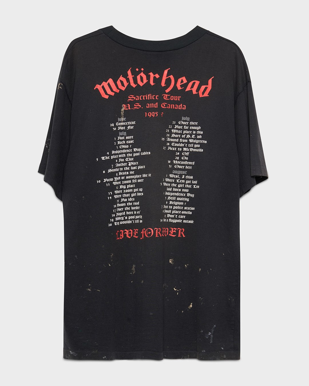 Painted Motorhead Tee