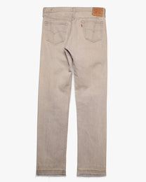 Bone Grey Levi's 501 Jeans