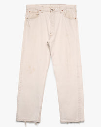 Dirty White Levi's 501 Jeans
