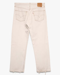 Dirty White Levi's 501 Jeans