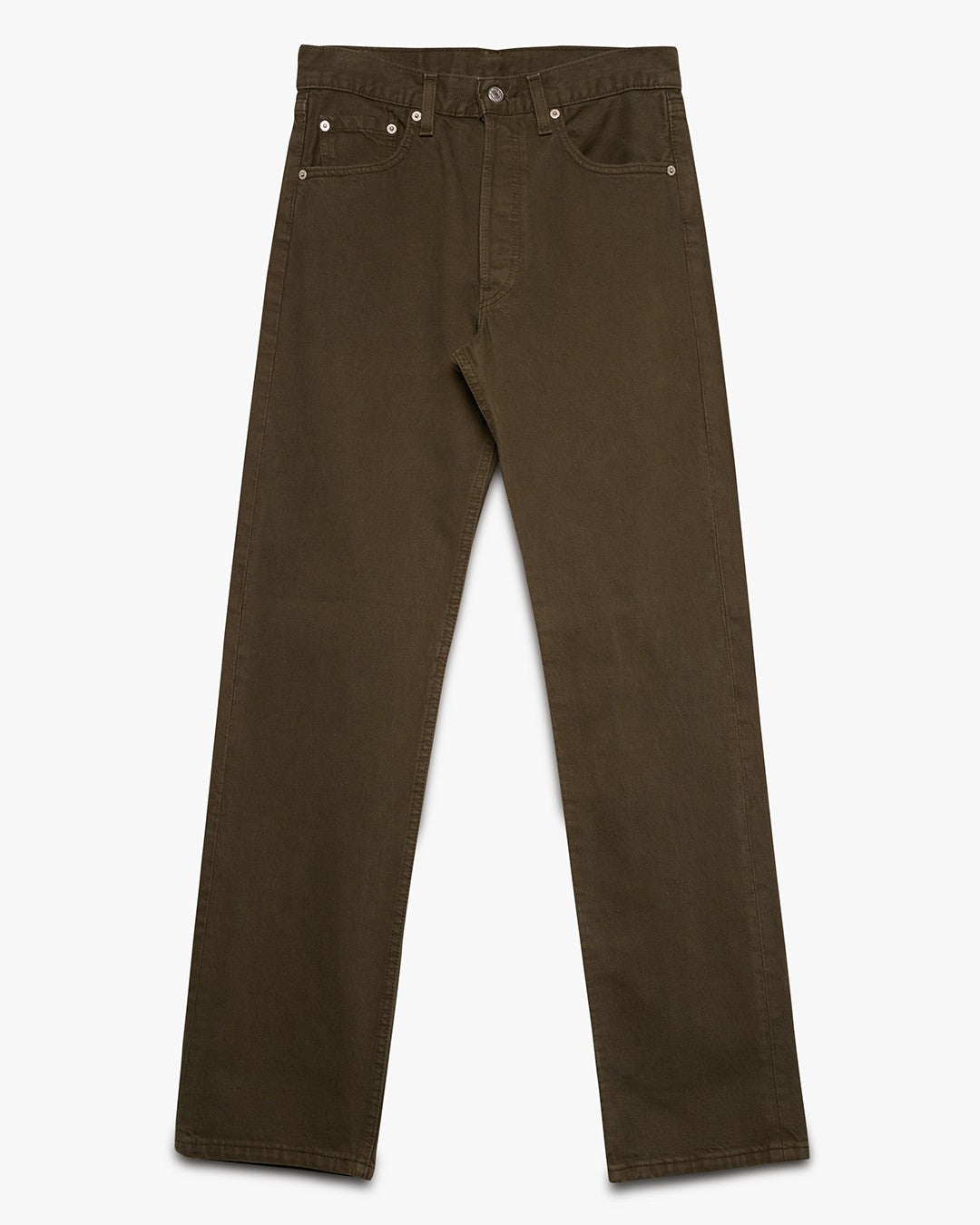 Olive Green Levi's 501 Jeans