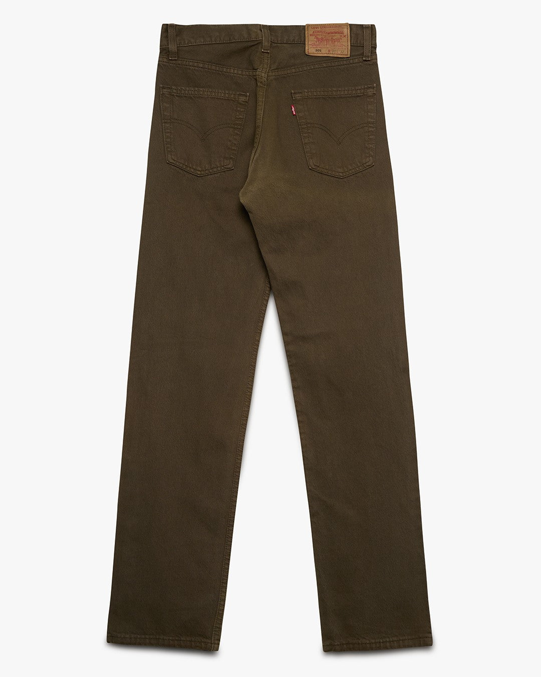 Olive Green Levi's 501 Jeans