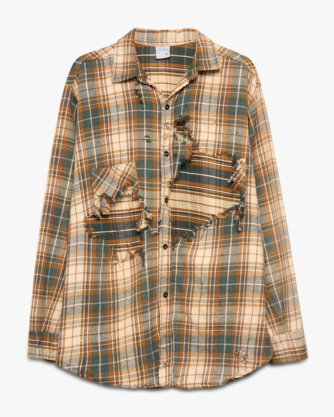 Thrashed Big Mac Woven Cotton Flannel