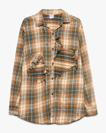 Thrashed Big Mac Woven Cotton Flannel
