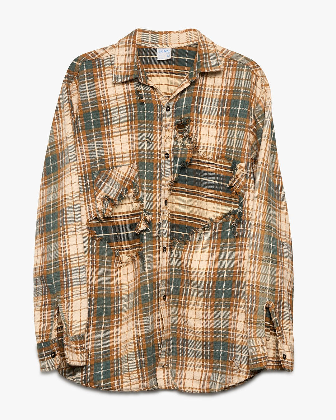Thrashed Big Mac Woven Cotton Flannel