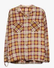 Distressed Penney's Printed Cotton Flannel